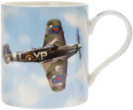 British World War II Airplanes - Hawker Hurricane Fine China Mug