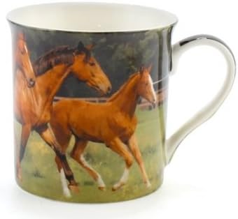 Horse Bone China Mug - 4 Designs to Choose from