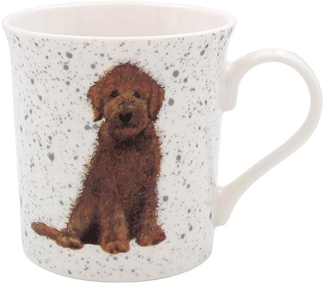 Lesser & Pavey British Designed Coffee Mug | Ceramic Coffee Mugs for Home or Work | Large Mugs for Hot Drinks | Cockapoo Tea and Coffee Cups - Sarah Boddy