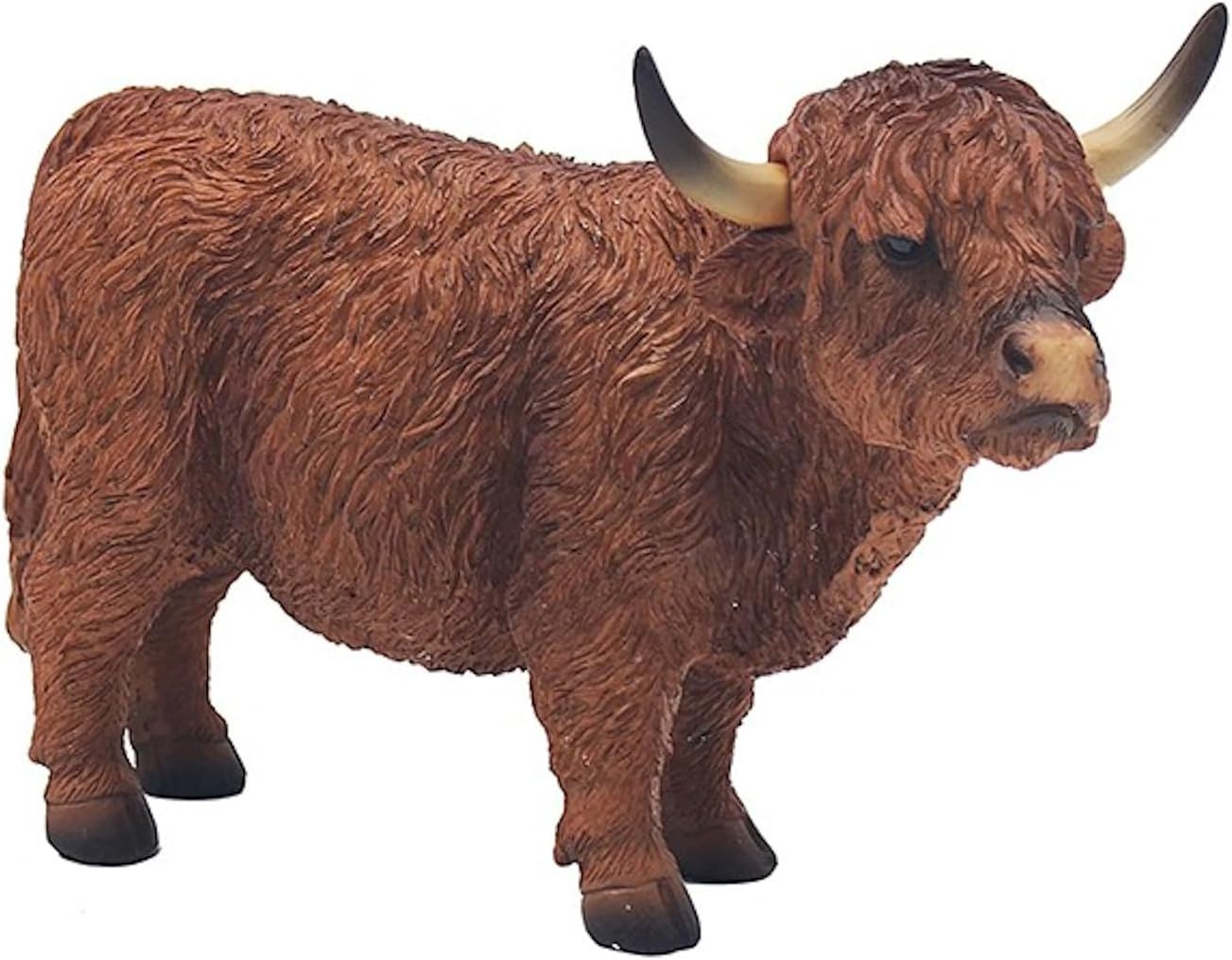 Lesser & Pavey Highland Cow Ornaments For Gift | Lovely Highland Cow Gifts For Home and Office Decoration | From The Leonardo Collection Animal Ornaments Range -LP72462