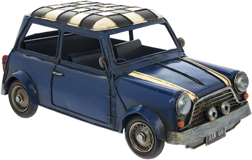 lesser and pavey Classic Blue Car 1 Piece-33x16x14 cm Accessory, Multicolord