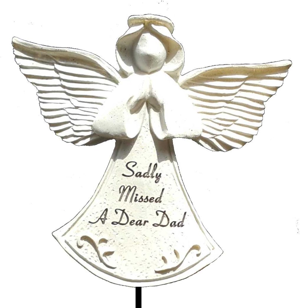 Dad Guardian Angel Stick Graveside Ornament