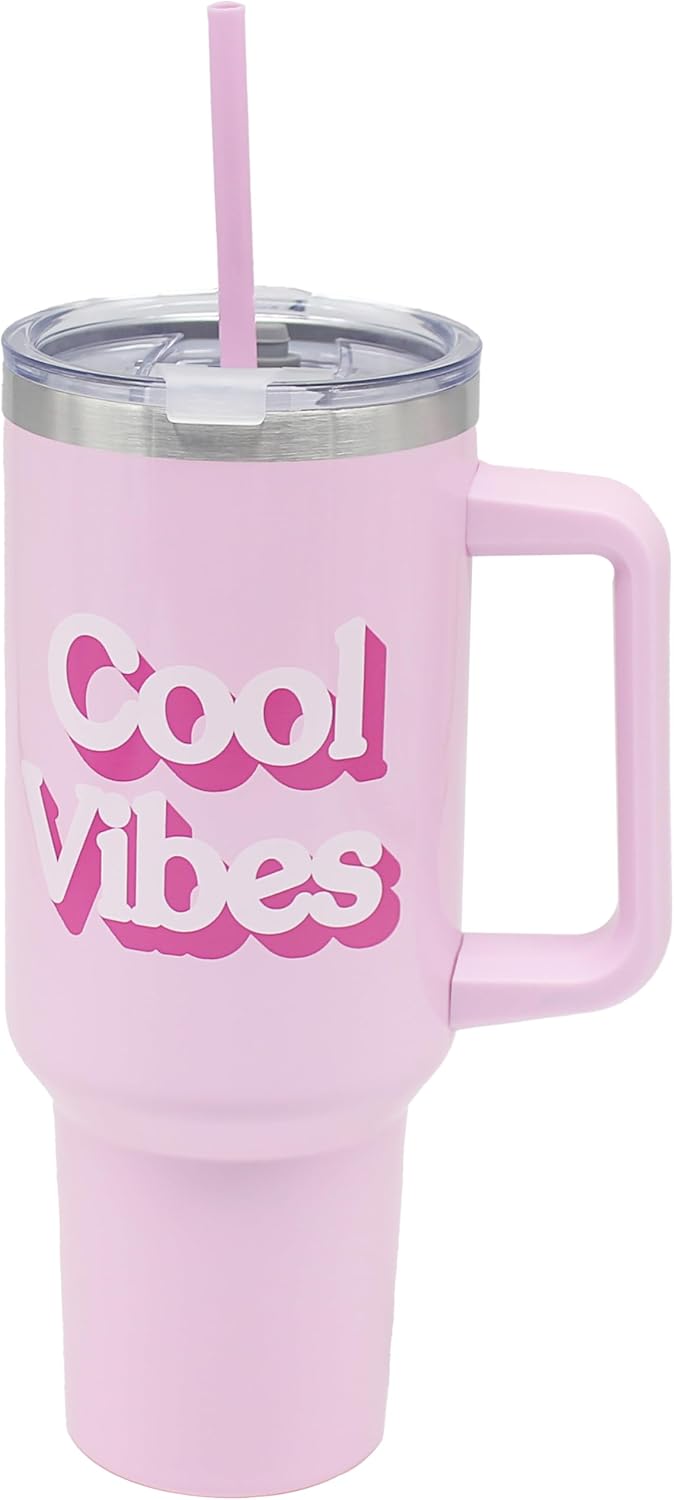 Goodvibes Double Walled Stainless Steel Drinks Cup 1200ml for Kitchen | Lovely Coffee Cup Set for Home & Office | Coffee & Tea Cups for Enjoying Hot Drinks