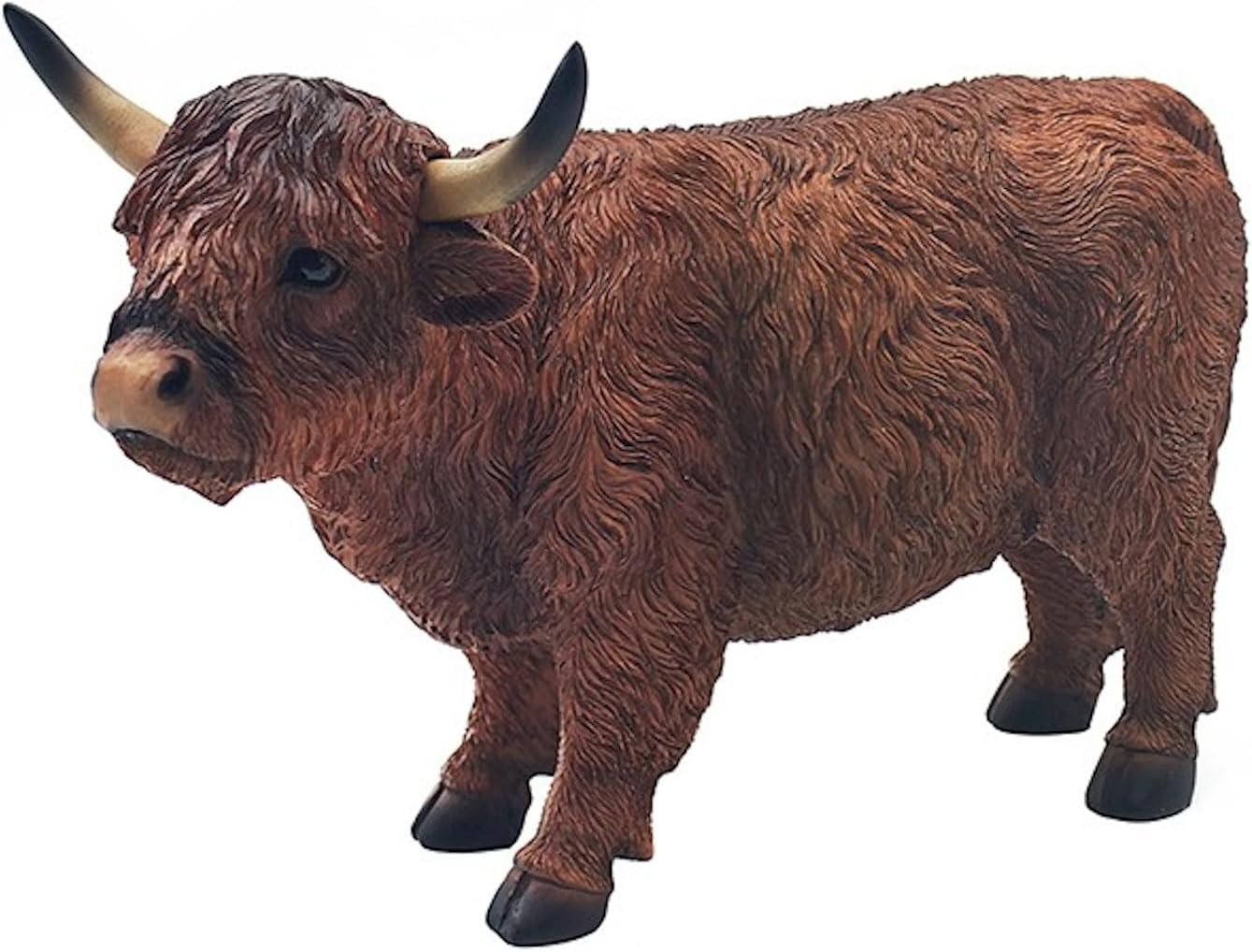 Lesser & Pavey Highland Cow Ornaments For Gift | Lovely Highland Cow Gifts For Home and Office Decoration | From The Leonardo Collection Animal Ornaments Range -LP72463