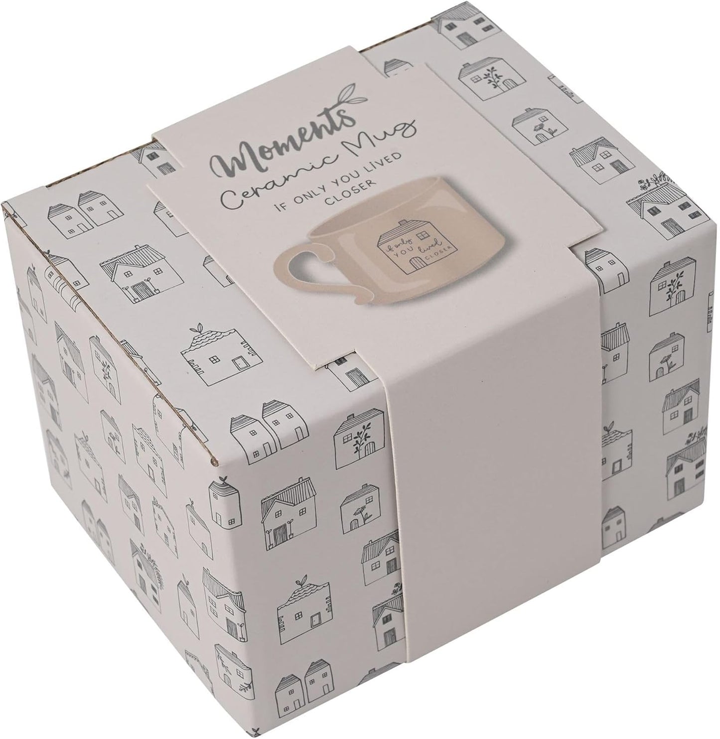Moments Stoneware Ceramic - Mum Like You Mug - White Colour