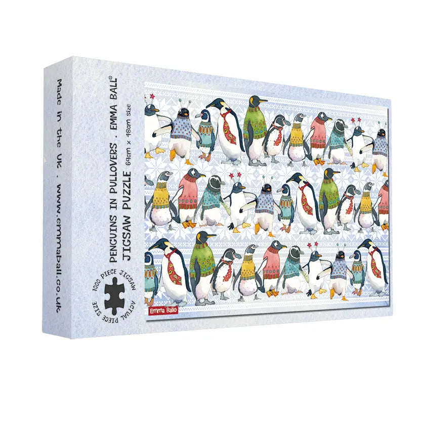 Penguins in Pullover 1000 piece Boxed Jigsaw JIG14