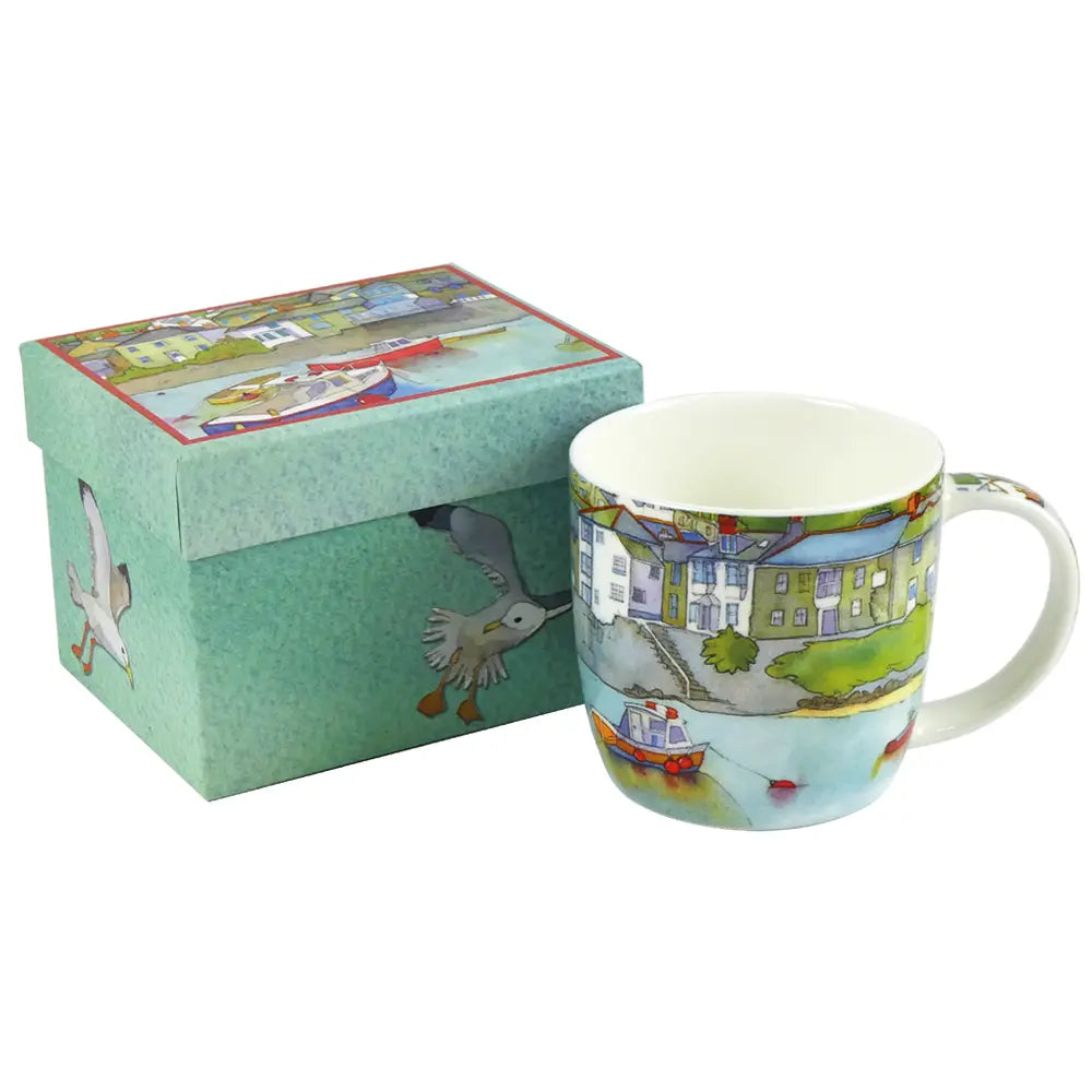 Emma Ball Harbour Bone China Mug with Gift Box