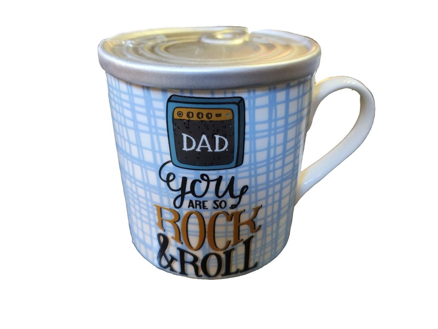 DAD YOU ARE SO ROCK & ROLL MUG & COASTER