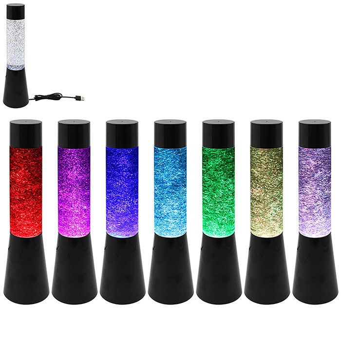 Glitter Lamp Tall black one