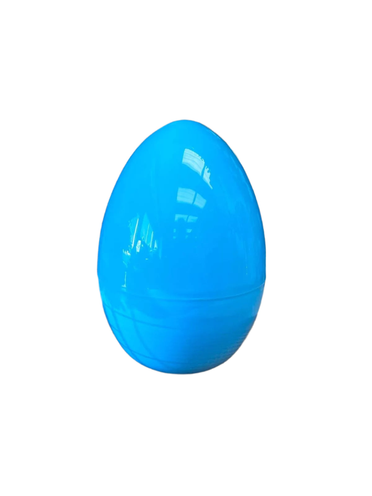 Giant Fillable Plastic Easter Egg Baby blue 14 Inch