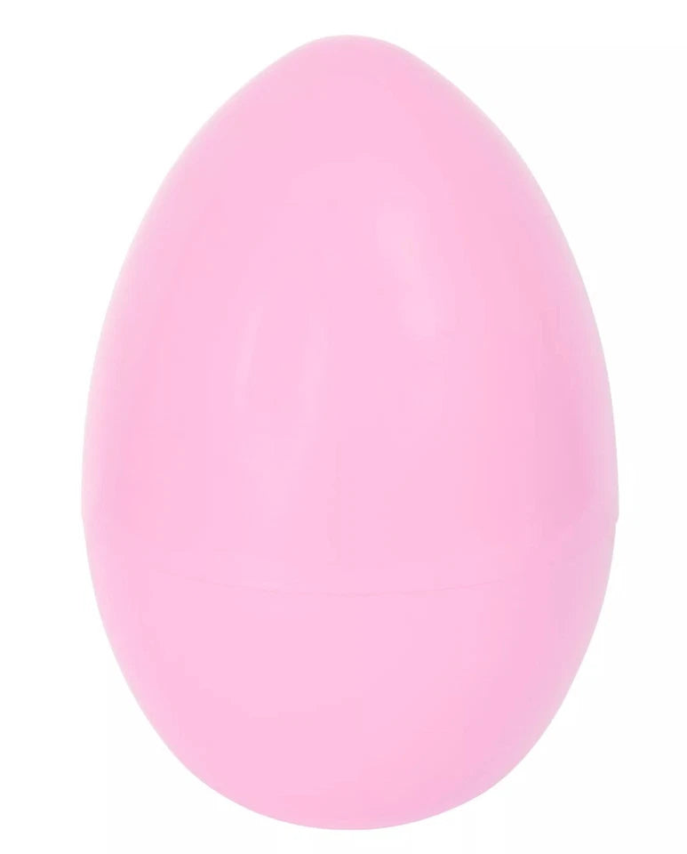 Giant Fillable Plastic Easter Egg Baby Pink 14 Inch