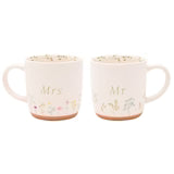 Love Story Ceramic Mugs - Mr & Mrs WG1269