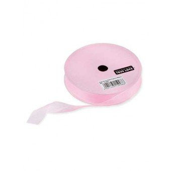 True Love Organza Ribbon Pink - hanrattycraftsgifts.co.uk