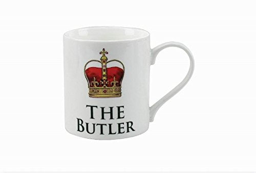 Mug/Ceramic Cup ~ Tea/Coffee Mug ~ THE BUTLER - hanrattycraftsgifts.co.uk
