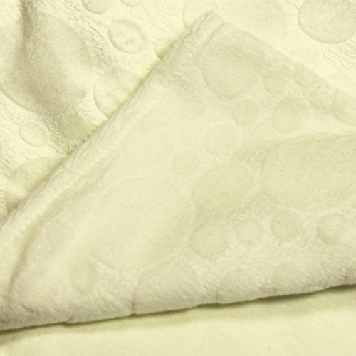 Snuggle Baby Embossed Baby Blanket, Cream, Moses/Crib/Pram - hanrattycraftsgifts.co.uk