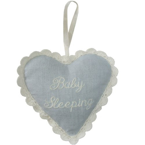 Handmade Blue Baby Sleeping Sachet - hanrattycraftsgifts.co.uk