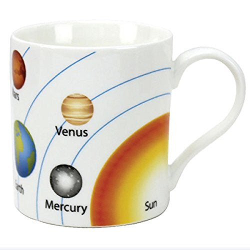 The Solar System Educational Mug - hanrattycraftsgifts.co.uk
