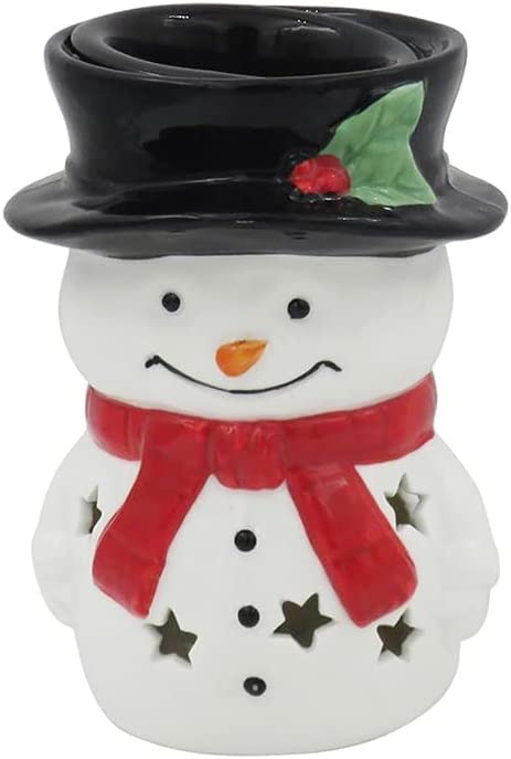 DESIRE AROMA ELECTRIC SNOWMAN NIGHT LIGHT WAX WARMER LAMP