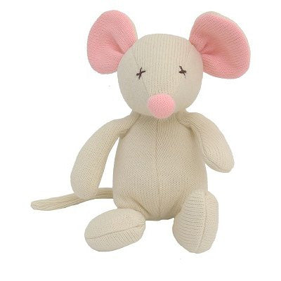 Knitted Mouse - hanrattycraftsgifts.co.uk