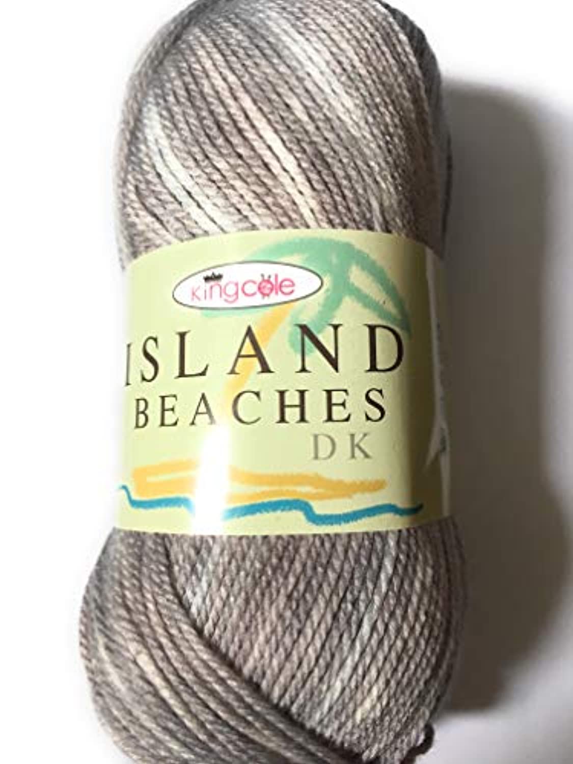 King Cole island beaches dk yarn shade 4525 silver sand 100gram