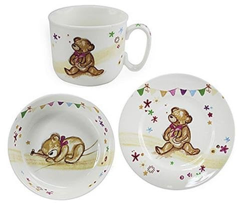 Little Bear Hugs Collection Feeding Gift Set - hanrattycraftsgifts.co.uk