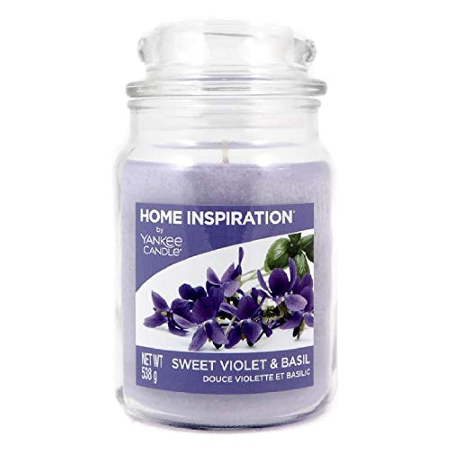 Official Yankee Candle Violet & Basil Home Inspiration Large Jar