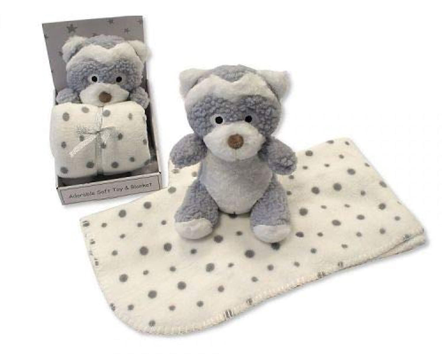 Baby Soft Toy with Blanket in Box