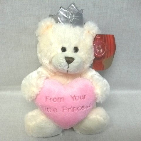 FROM YOUR LITTLE PRINCESS Plush Soft Toy - hanrattycraftsgifts.co.uk