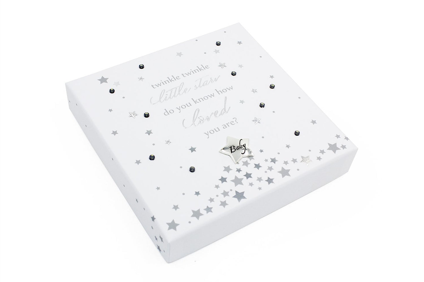 Baby Sentiment Plaque Light Up Twinkle Twinkle Little Star - hanrattycraftsgifts.co.uk