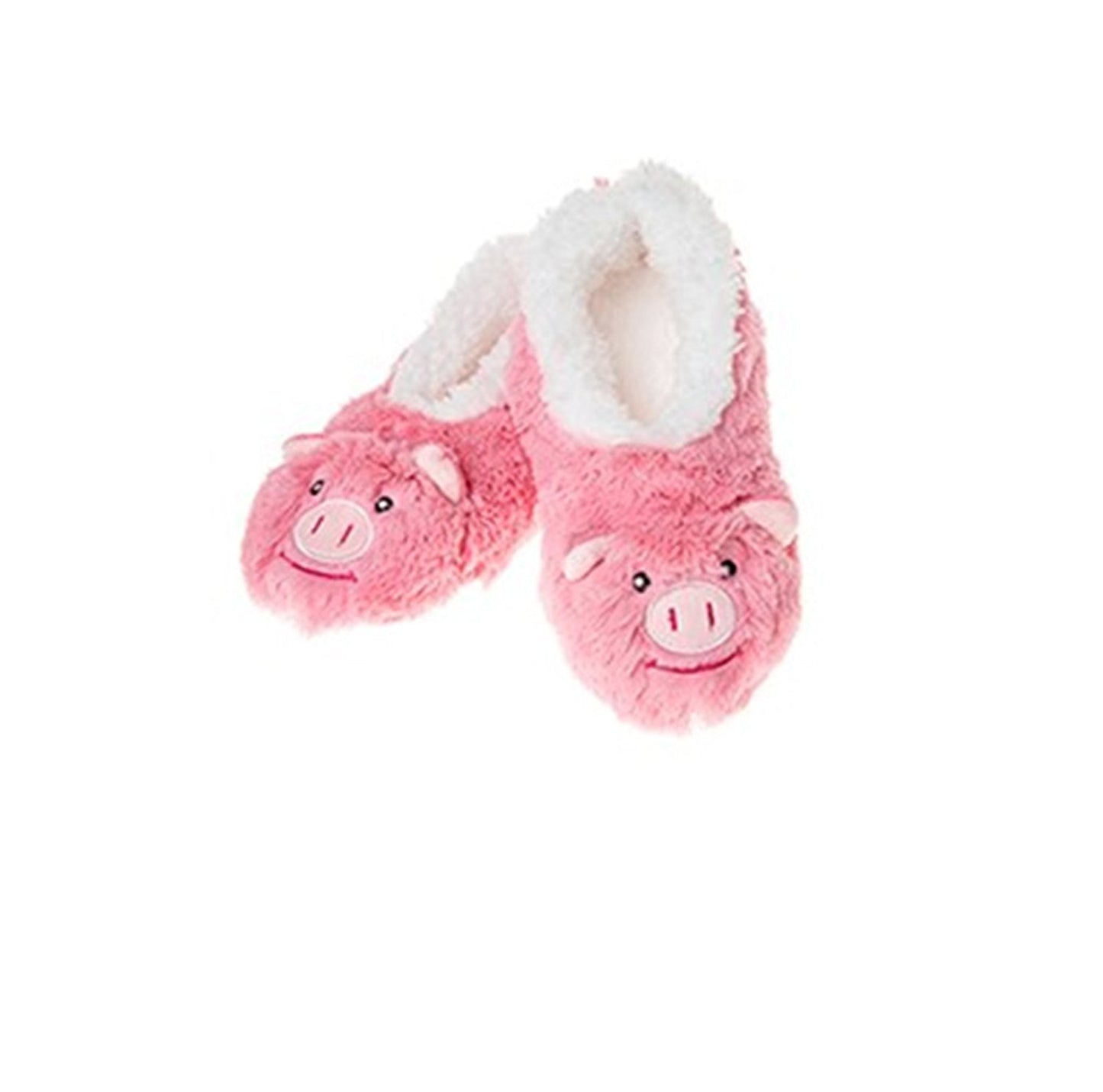 Childrens Animal Snoozies Soft Sherpa Fleece Fluffy Slippers - hanrattycraftsgifts.co.uk