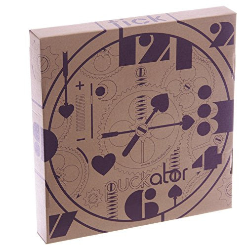 Puckator CKP78 Lisa Parker Clock with Cat 3 x 30 x 30 cm - hanrattycraftsgifts.co.uk