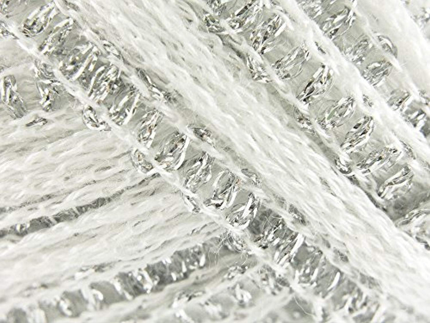 King Cole Krystal Glamour Scarf Yarn 100g - 450 White Ice - hanrattycraftsgifts.co.uk