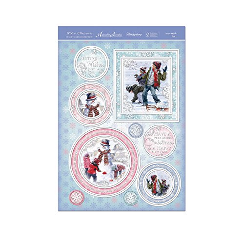 Luxury Topper Set: Snow Much Fun ~ Adorable Scorable Card Making Kit - hanrattycraftsgifts.co.uk