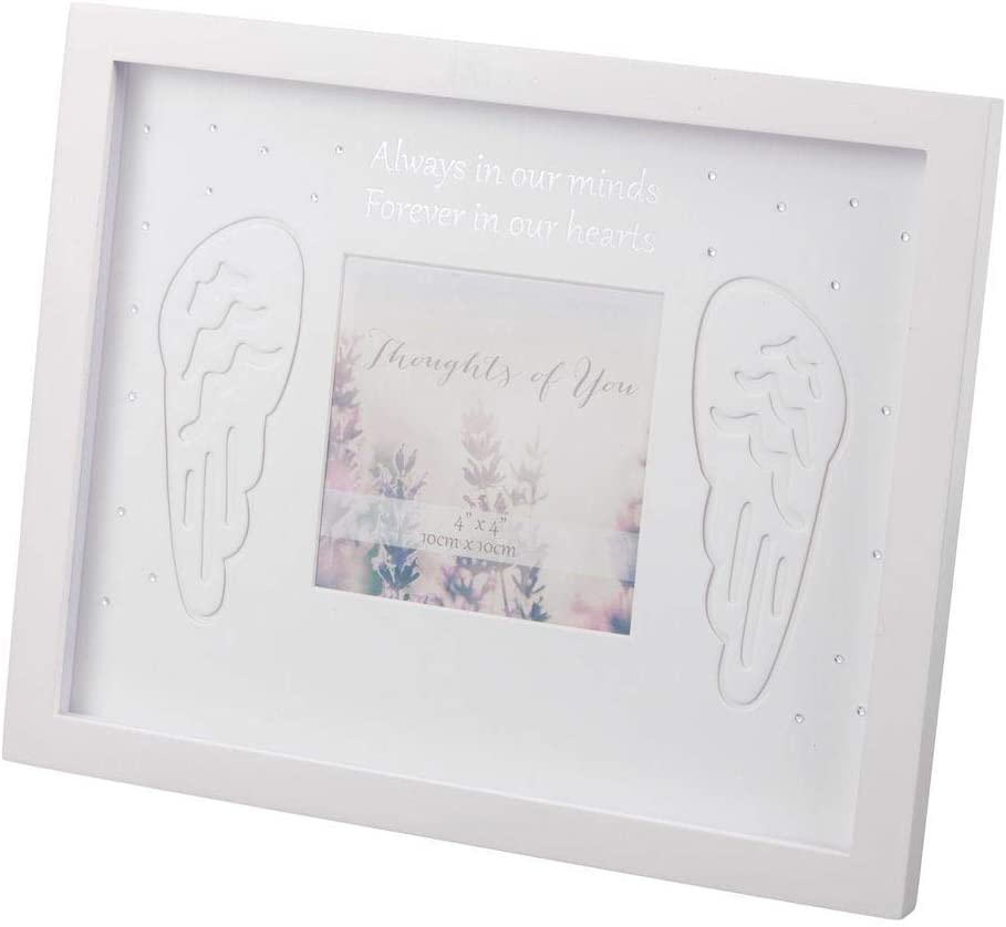 Thoughts of You Thick Picture Frame 4" x 4" Forever In Our Hearts