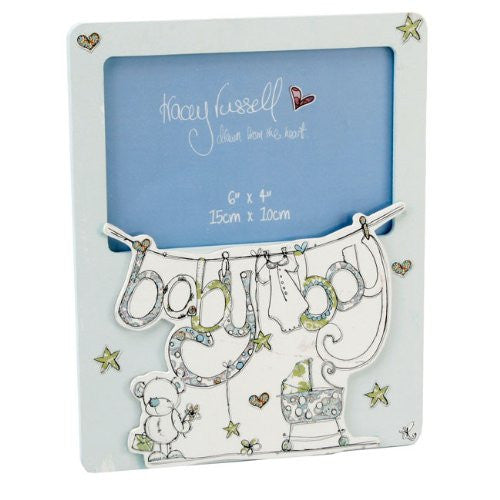 Tracey Russell - Baby Boy Photo Frame - hanrattycraftsgifts.co.uk