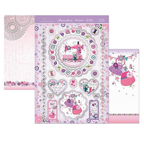 Faberdashery Luxury Topper Set - Cute as a Button topper set - hanrattycraftsgifts.co.uk