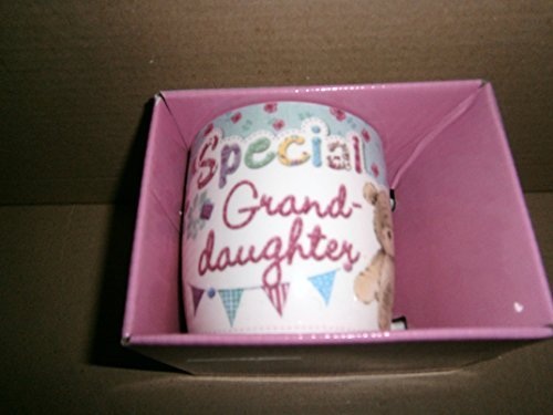 "Special Granddaughter" Sentimental Cute Teddy Bear Mug with Presentation Box - hanrattycraftsgifts.co.uk