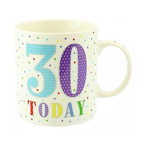 Milestone Geburtstag Tassen, - "18 Today" Schön-China und Boxed - lp33521 - hanrattycraftsgifts.co.uk