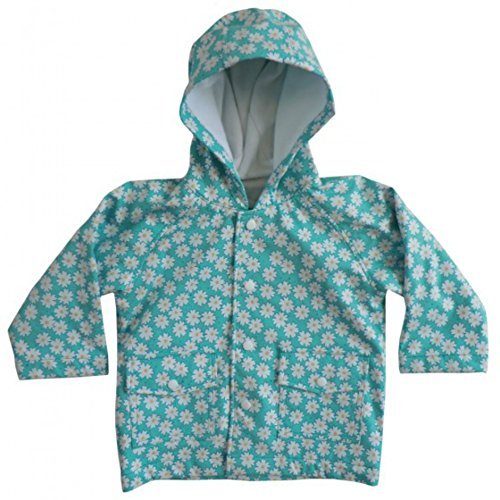 Powell Craft Big Girls Daisy Raincoat.blue (4-5 years) - hanrattycraftsgifts.co.uk