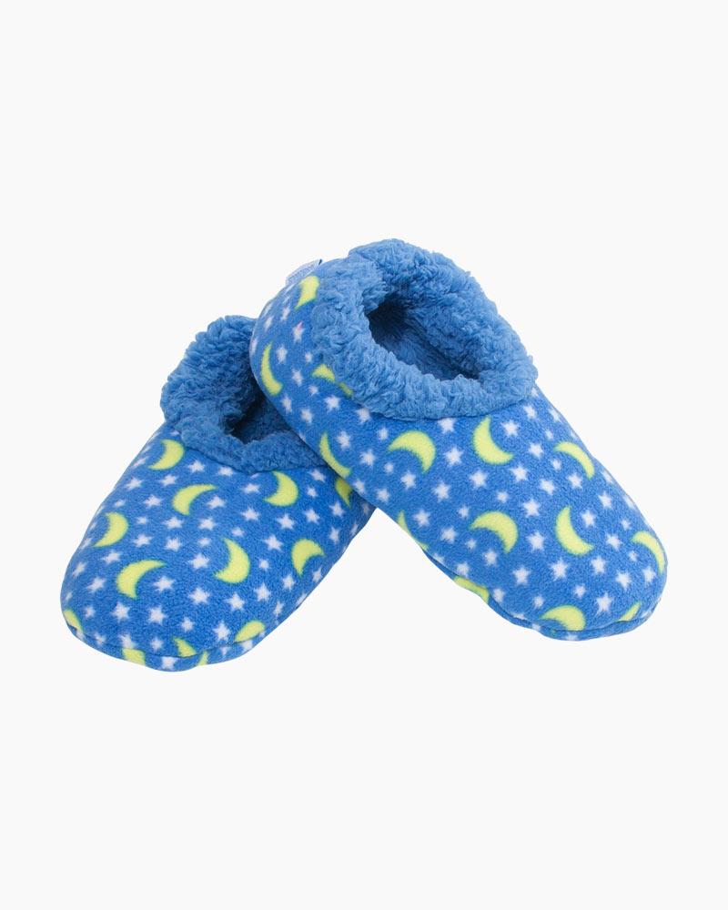 Stars and Moons Snoozies Slippers small 3- 4