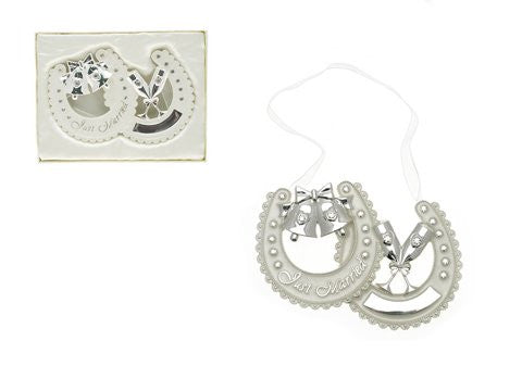 Lesser And Pavey - Twin Wedding Horse Shoe - hanrattycraftsgifts.co.uk
