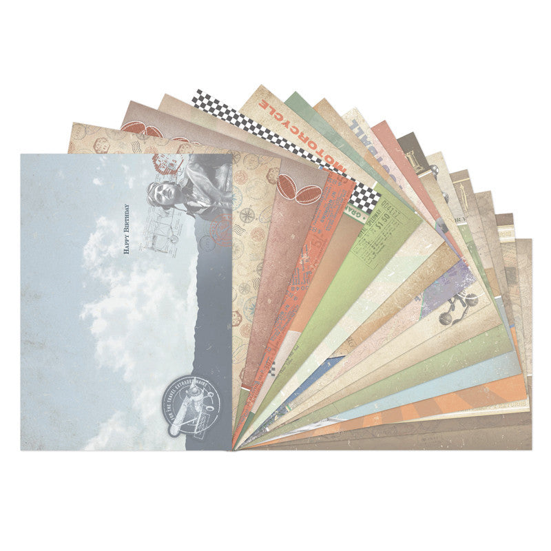 Gentleman'S Journey A4 Inserts For Cards - hanrattycraftsgifts.co.uk