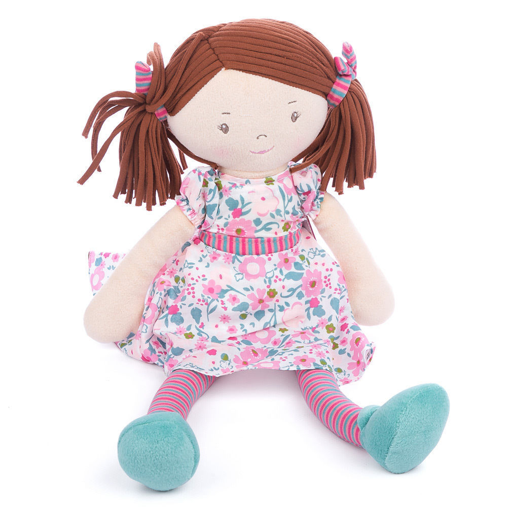Bonikka Fair Trade Rag Doll Katy dames - hanrattycraftsgifts.co.uk
