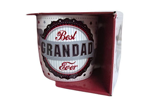 Best Grandad Ever Vintage Style Sentimental Mug - hanrattycraftsgifts.co.uk