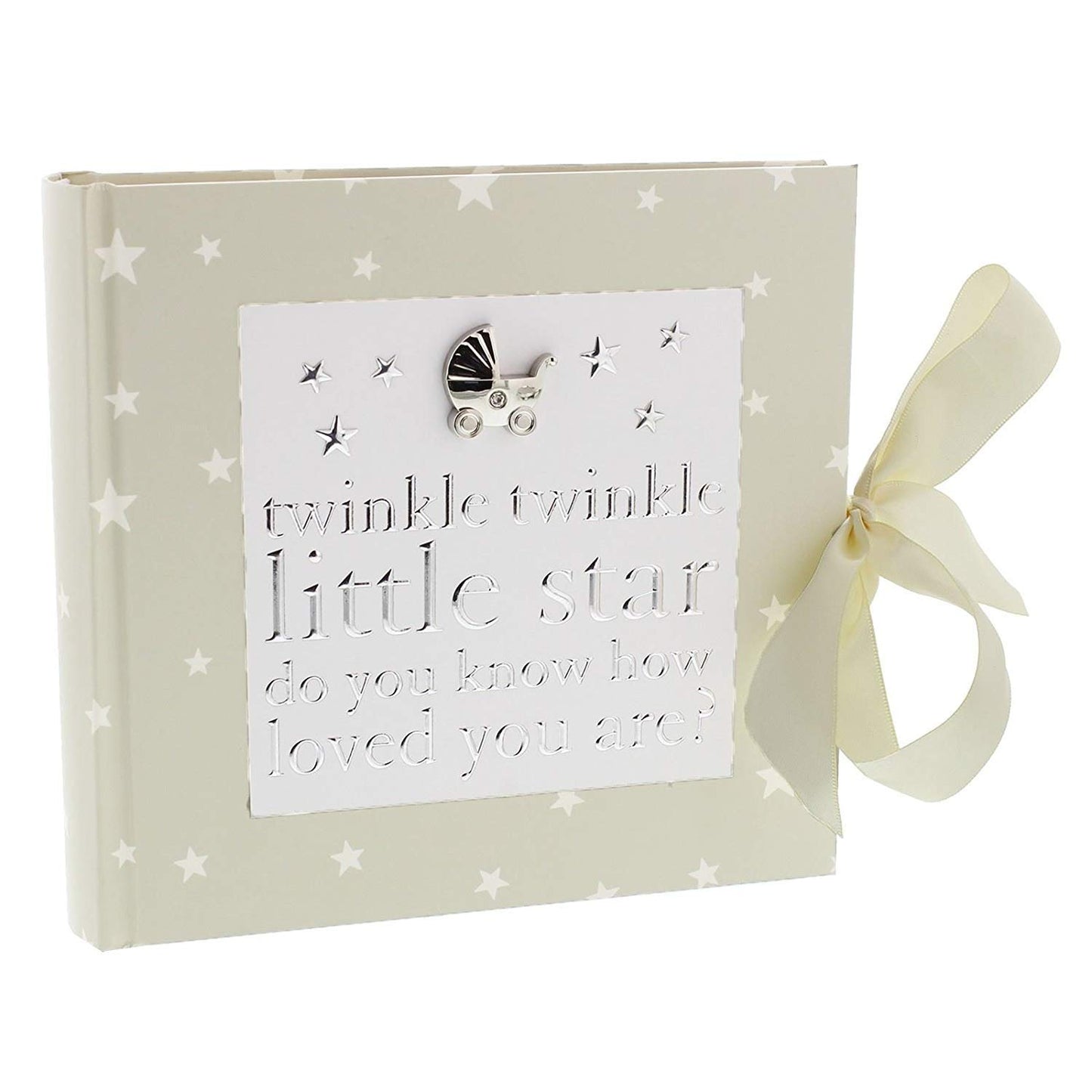 Bambino by Juliana - Twinkle Twinkle Photo Album - 4" x 6" - hanrattycraftsgifts.co.uk