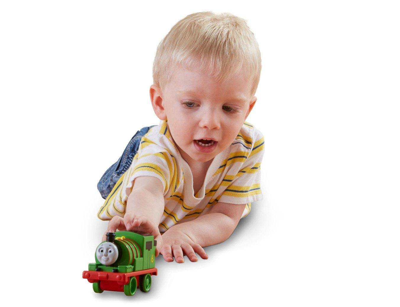 Thomas and Friends Pull 'n Spin Percy - hanrattycraftsgifts.co.uk