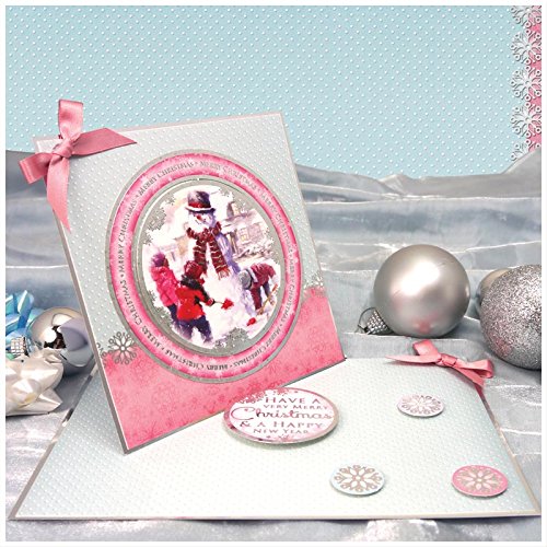 Luxury Topper Set: Snow Much Fun ~ Adorable Scorable Card Making Kit - hanrattycraftsgifts.co.uk