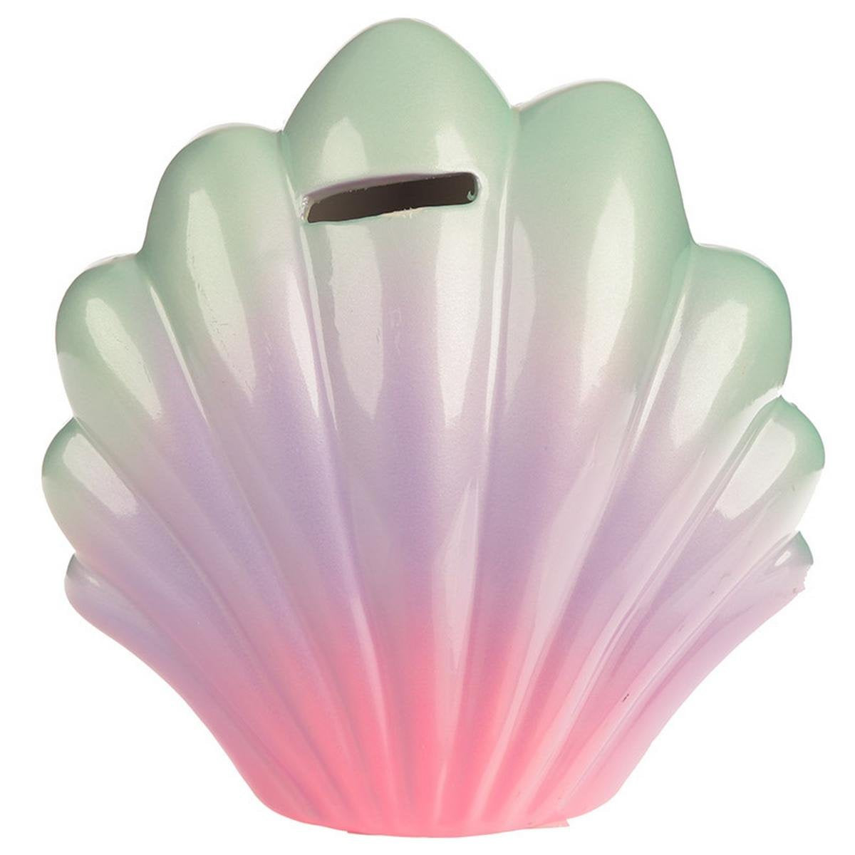 Enchanted Seas Shell Money Box - hanrattycraftsgifts.co.uk