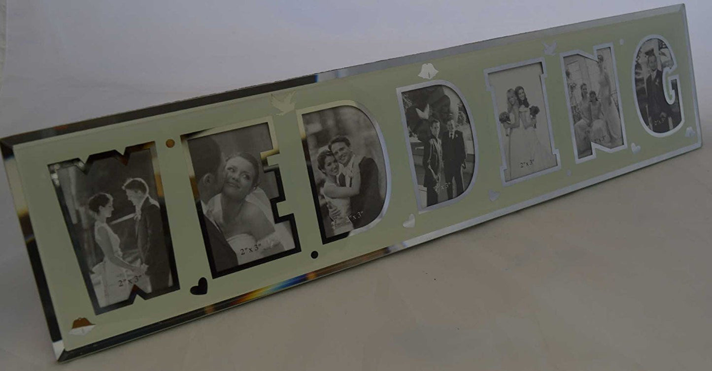 Wedding Word Photo Picture Frame - hanrattycraftsgifts.co.uk