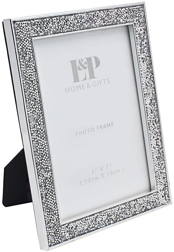 LEONARDO Lesser and Pavey 5 x 7-inch Photo Frame, Silver